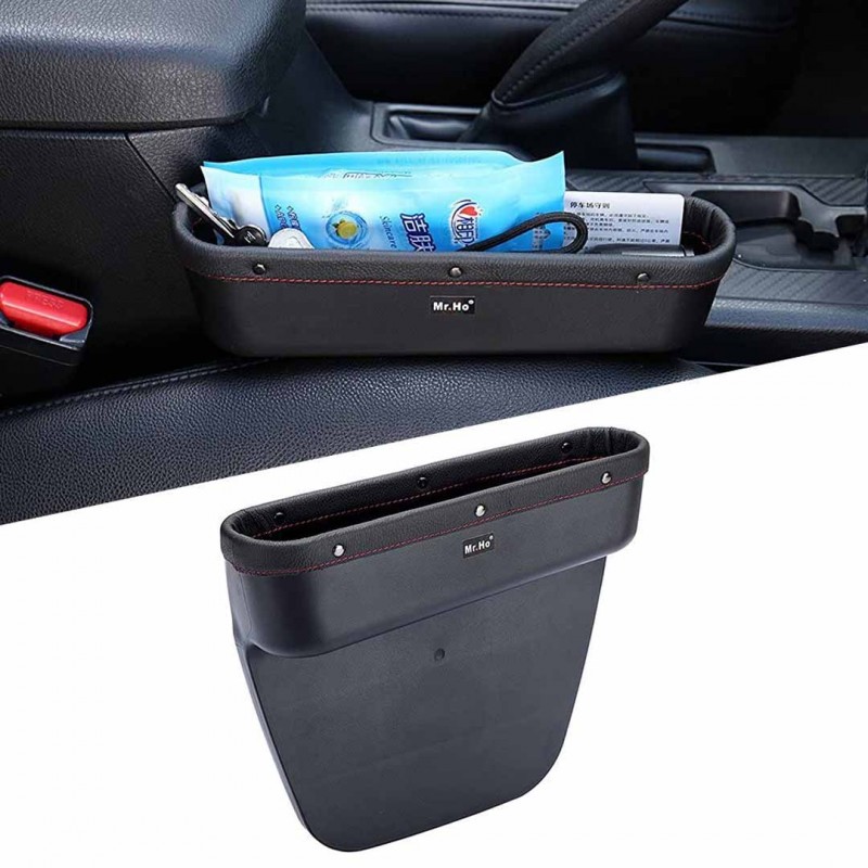 Car Side Pocket Leather Seat Gap Filler