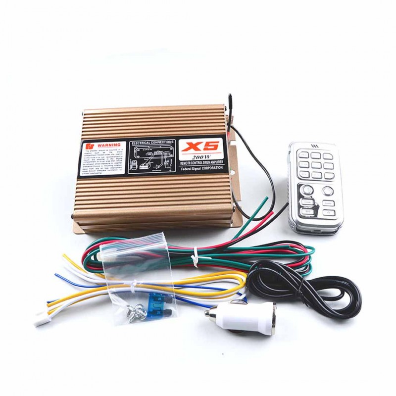 X5 Police Amplifier Siren 200w