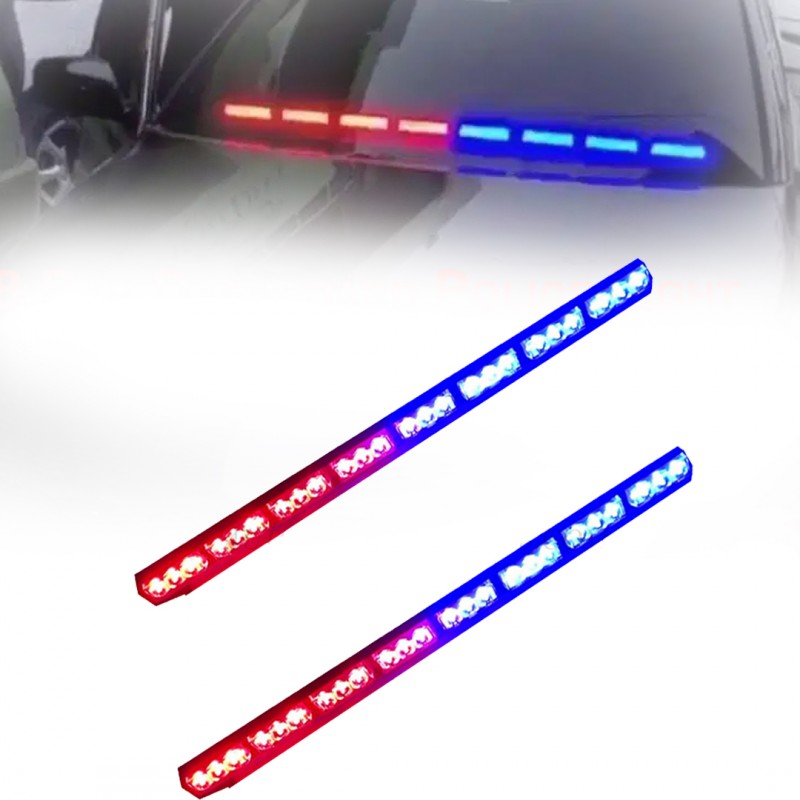 Police Flasher Light 1.3 Meter Blue And Red