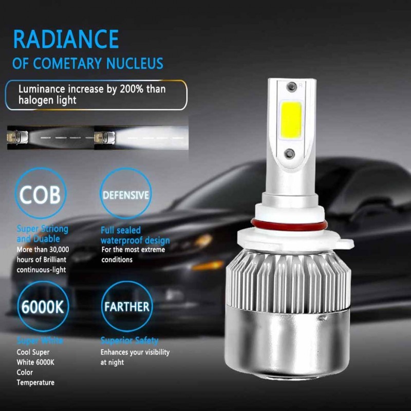 C6 LED Headlight Bulb