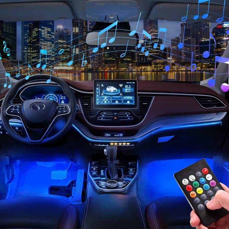 Multi Color Car Interior LED Strip Light RGB SMD