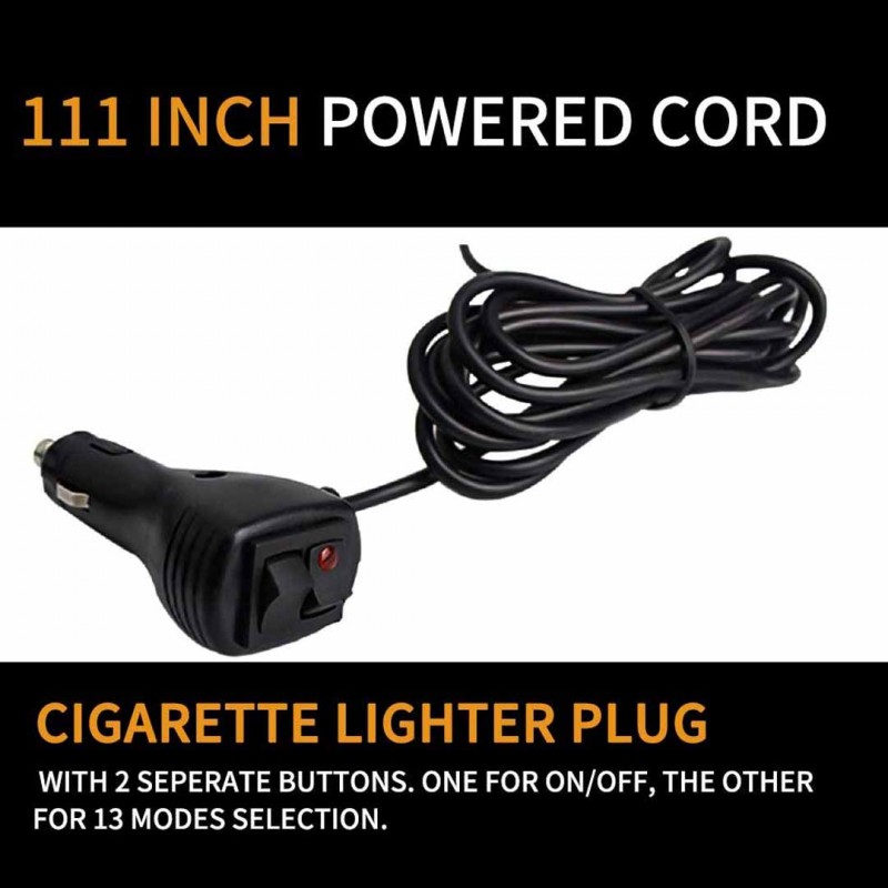 Car Red Blue Strobe LED Light Bar
