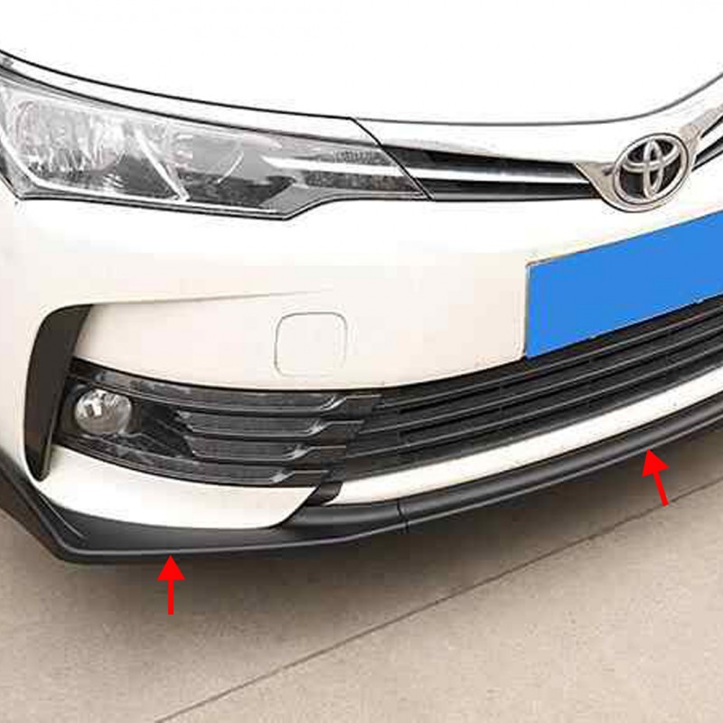 oyota Corolla Front Bumper Splitter 2017-2020