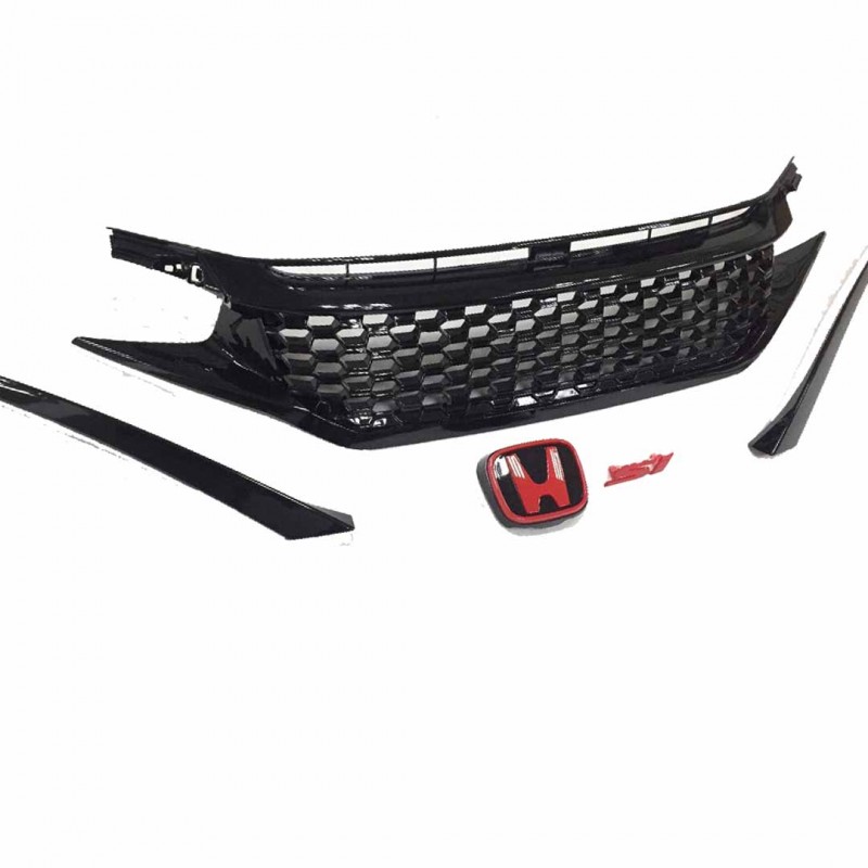 Honda Civic SI Grille Black Without Logo Model 2016-2021