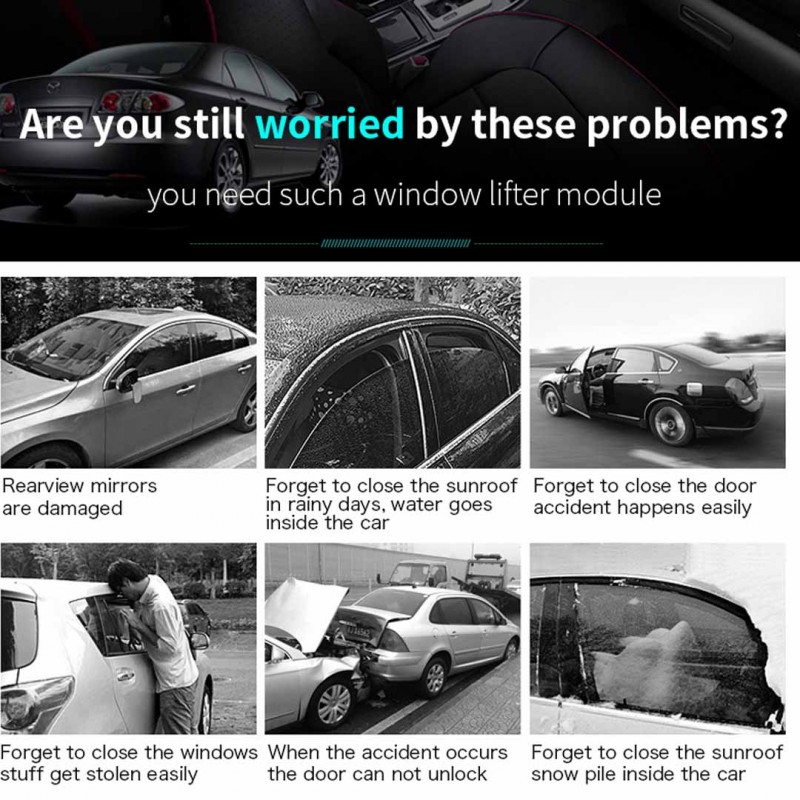 Honda Civic Window Closer Kit Model 2016-2021
