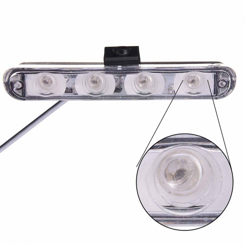 Wireless Remote 4LED Ambulance Police light controll flasher
