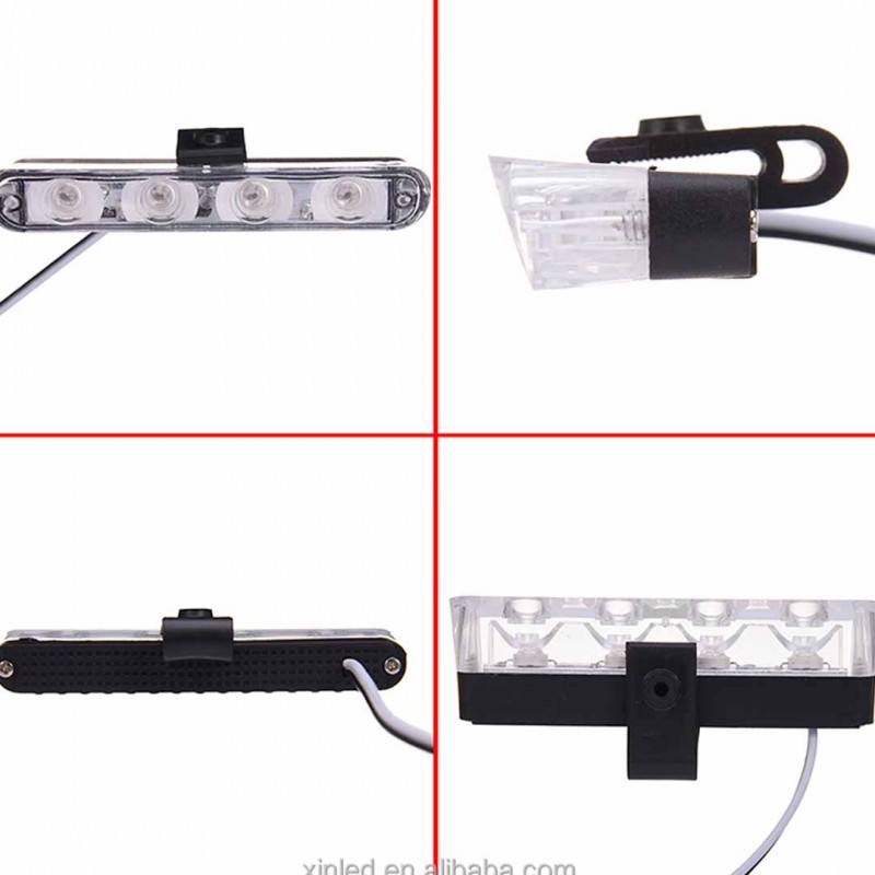 Wireless Remote 4LED Ambulance Police light controll flasher