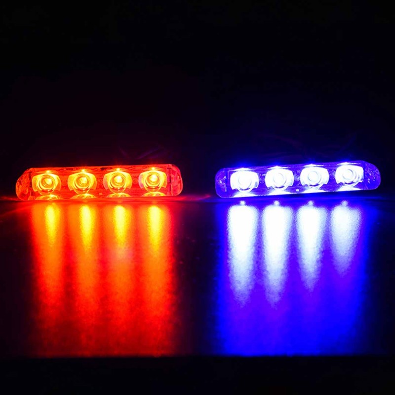 Wireless Remote 4LED Ambulance Police light controll flasher