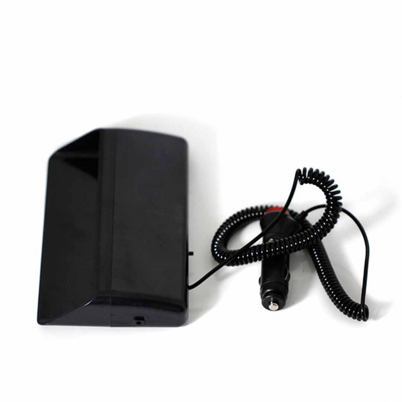 High Power DC Motorcycle LED Police Emergency Lights Red Blue