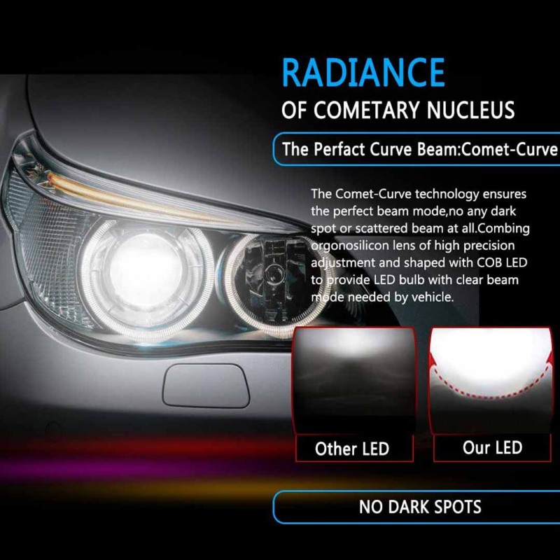 C6 LED Headlight Bulb 