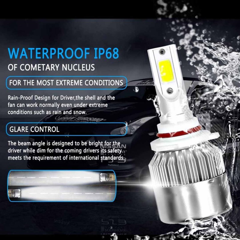 C6 LED Headlight Bulb 