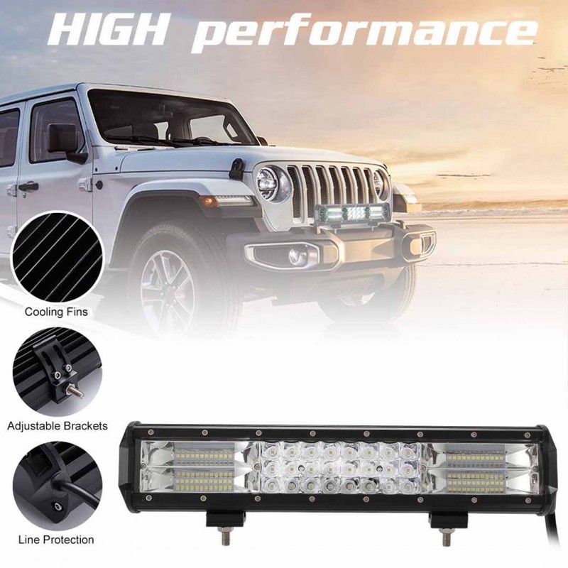 LED Light Bar Combo Waterproof Spot Lights 252W