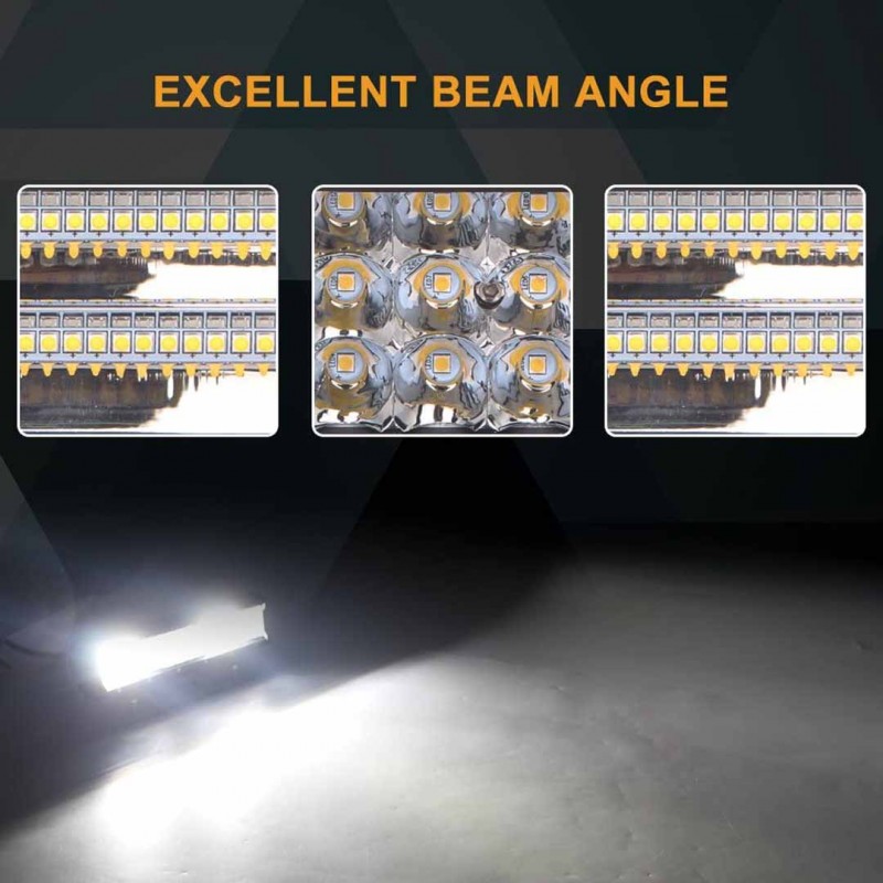 LED Light Bar Combo Waterproof Spot Lights 180W