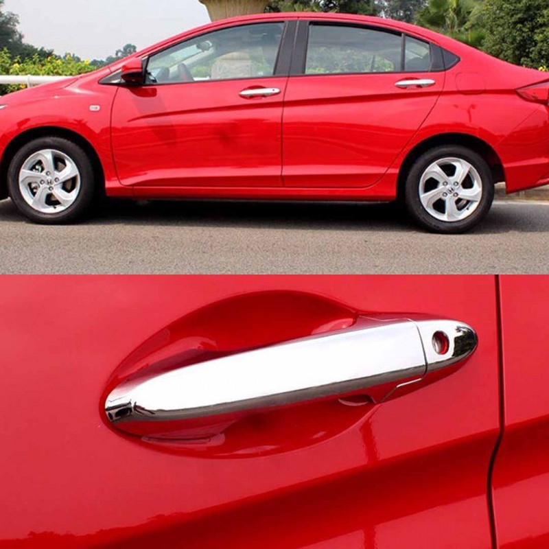 Honda City Chrome Car Door Handle Cover 2009-2020