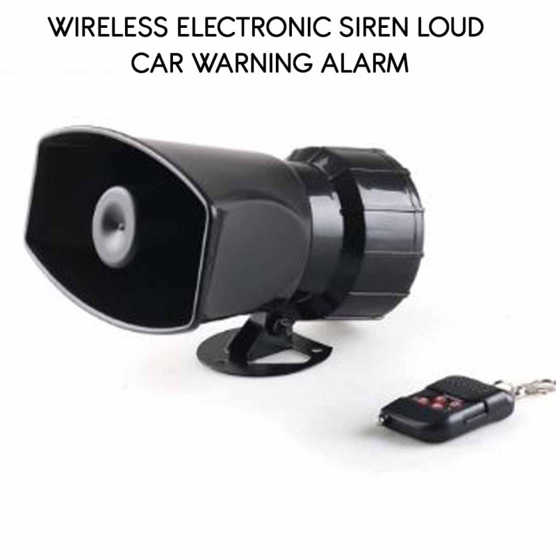 Wireless Electronic Siren Loud Car Warning Alarm