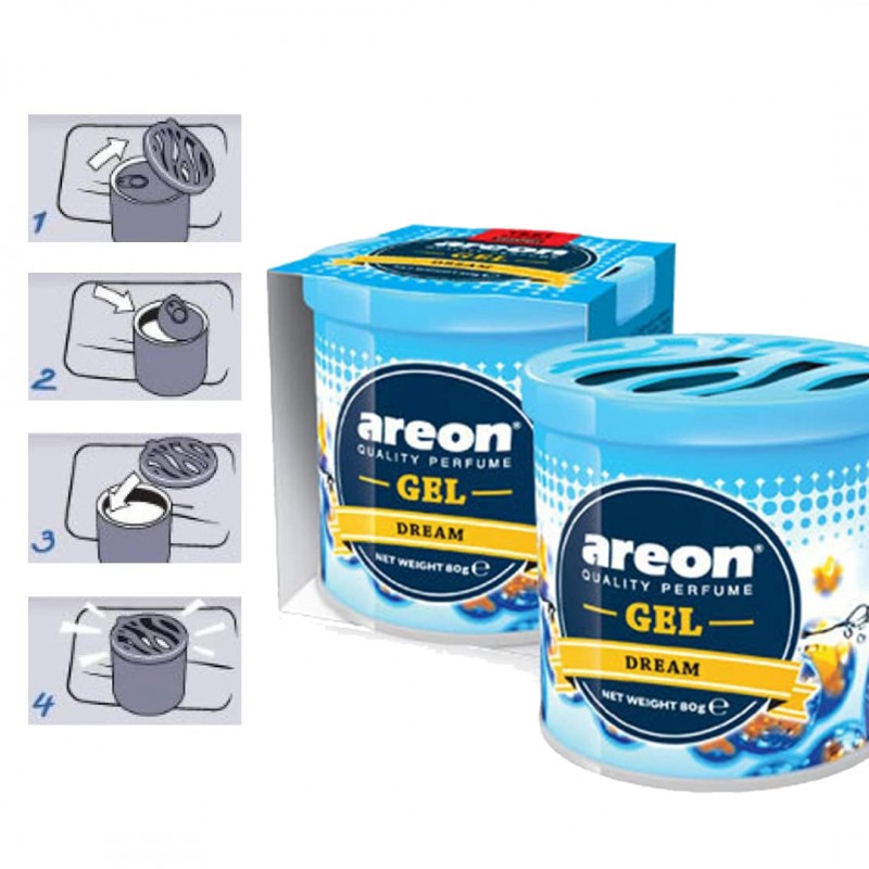 Areon Wish Gel Air Freshener For Car