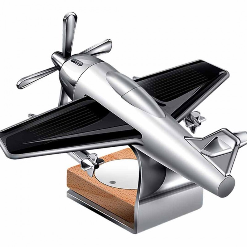 Solar Power Airplane Model Air Freshener