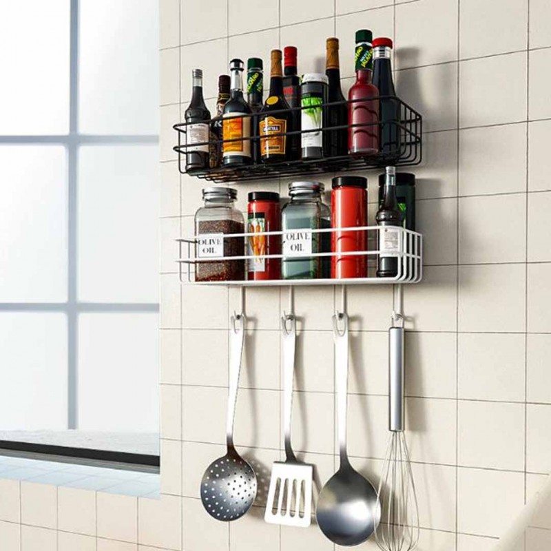 Wall Mounted Shelves Hanging Basket