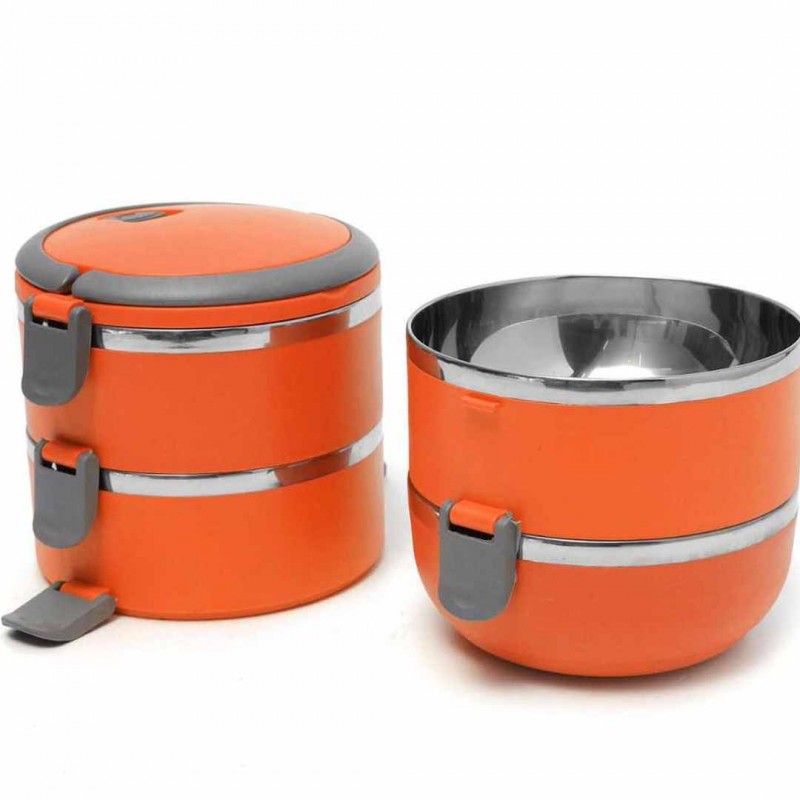 Office and Picnic leak proof Four Layer Lunch Box