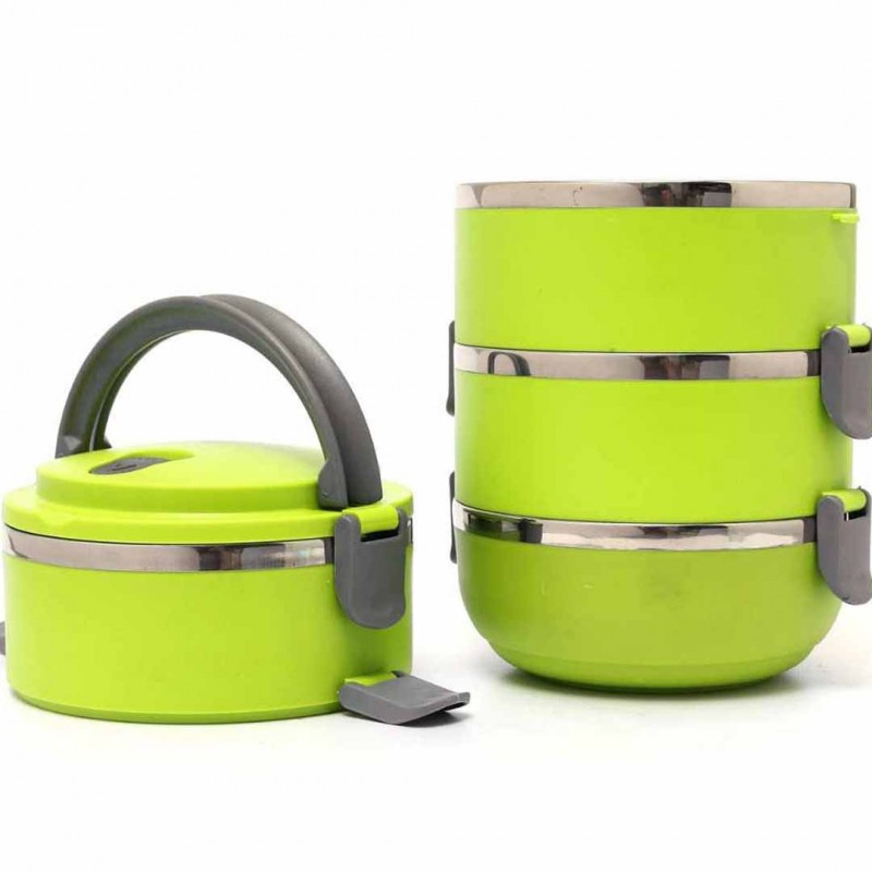 Office and Picnic leak proof Four Layer Lunch Box