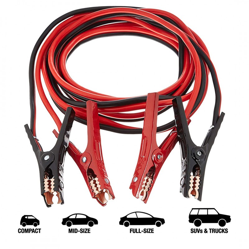 Car SOS Kit With Booster Cable, Tow Wire, Gloves And Torch