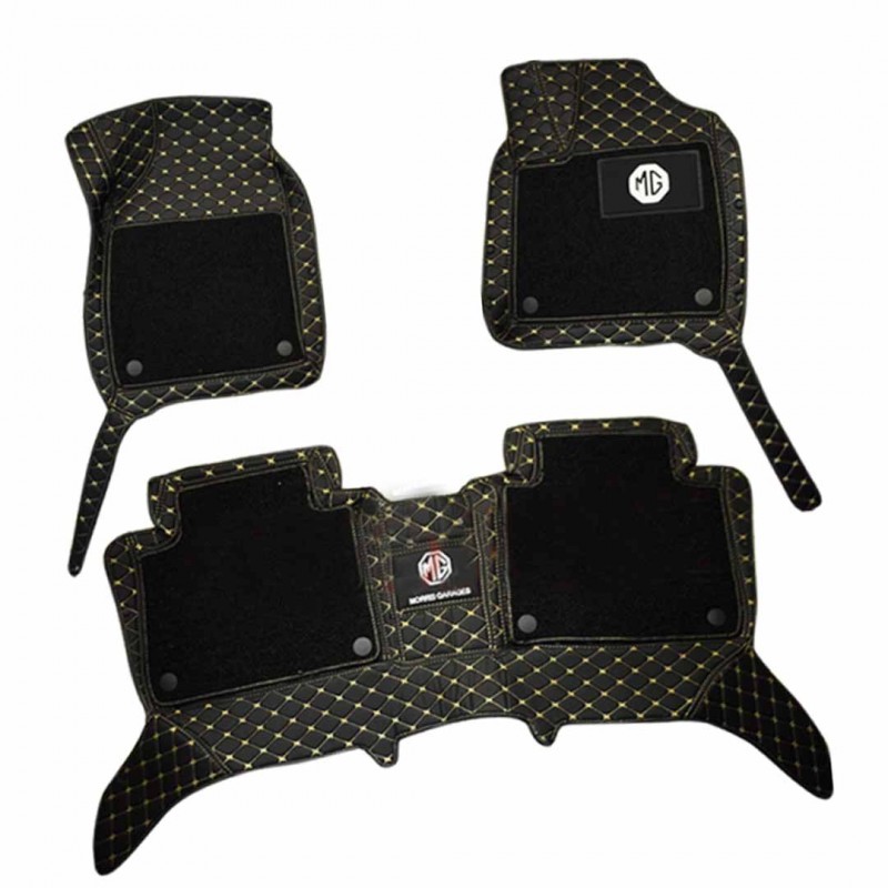 Mg Hs Luxury 9d Mats With Carpet Black