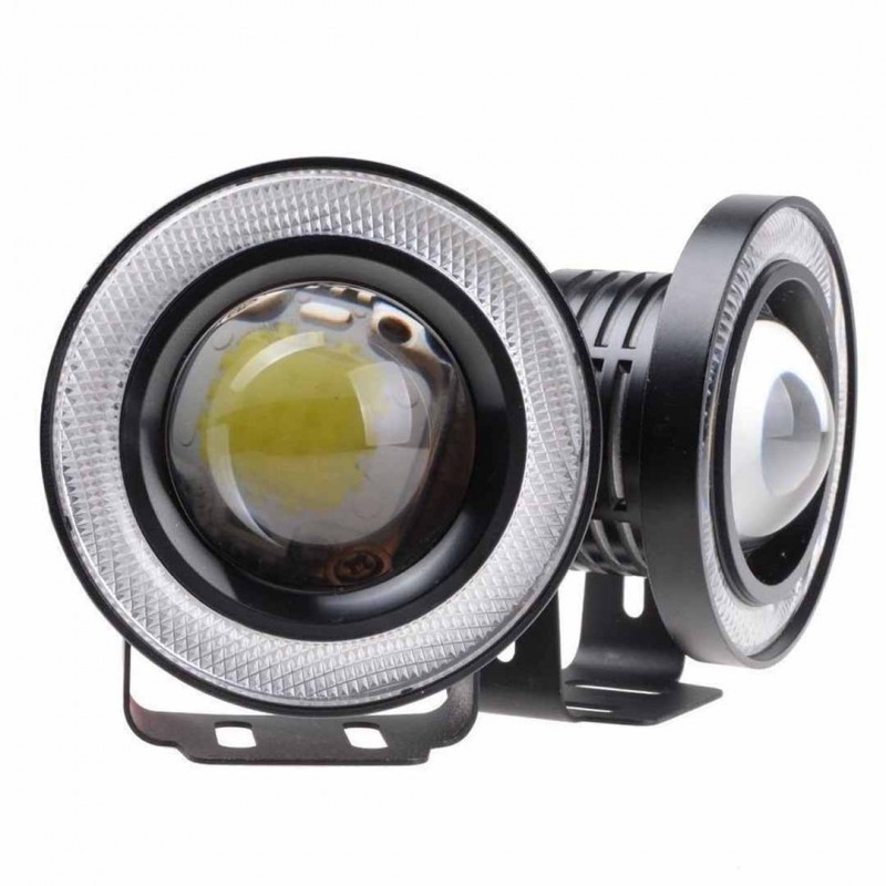 Car Fog Super Lamp with White Angel Eye