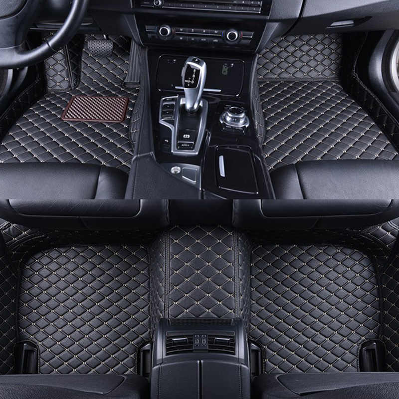 Toyota Corolla 7D Diamond Floor Mats Black 2014-2019