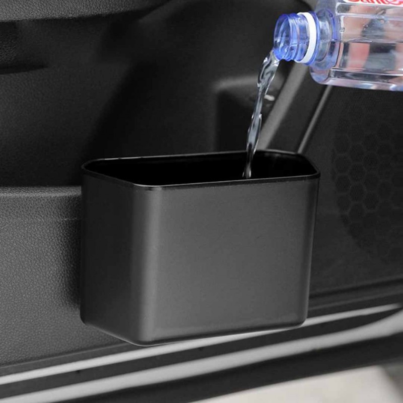 Hanging Car Trash Can Vehicle Garbage Dust Case