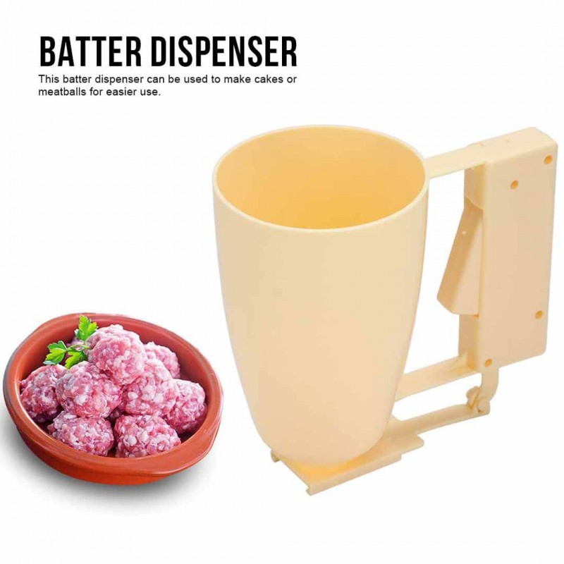 Meatball Maker Pancake Batter Dispenser Make Meatballs and Pancakes Easily and Quickly
