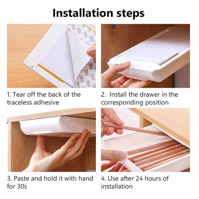 Under Desk Storage Drawer