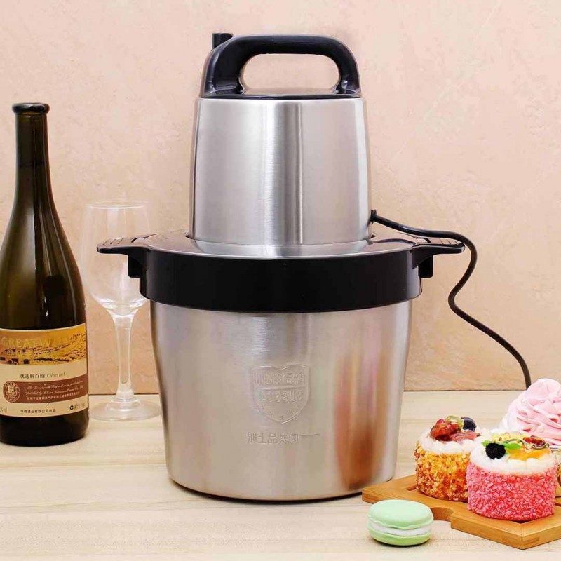 Stainless Steel Electric Meat Grinder Grind Meat, Sausage, Vegetables, and More