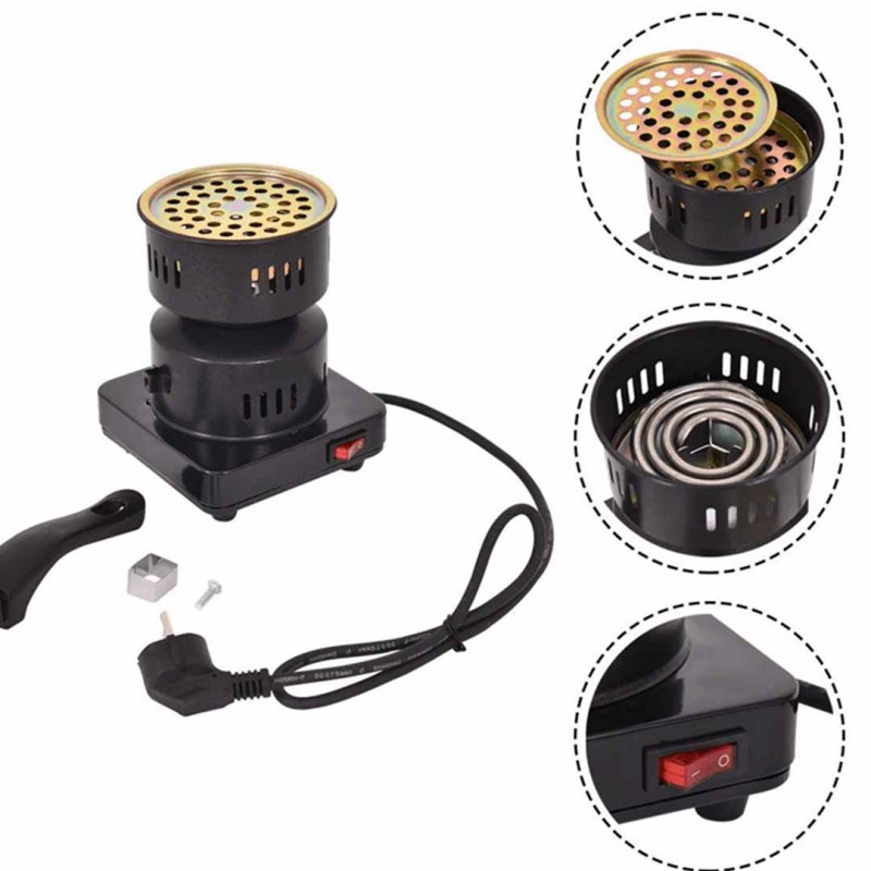 Multipurpose Charcoal Burner for Grilling, Smoking, and Camping