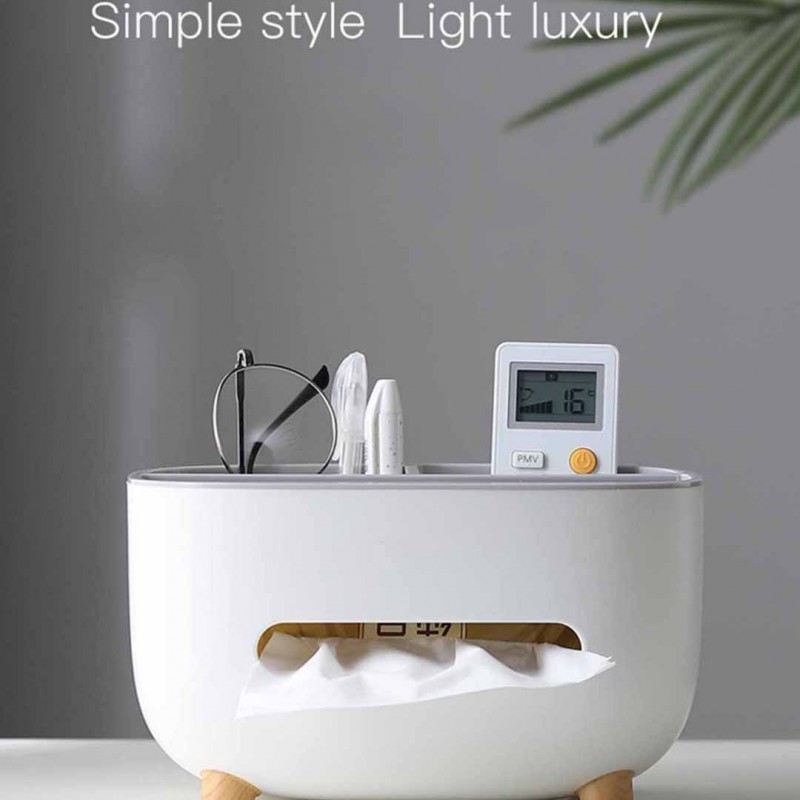 Ecoco Tissue Box Napkin Holder Multifunction