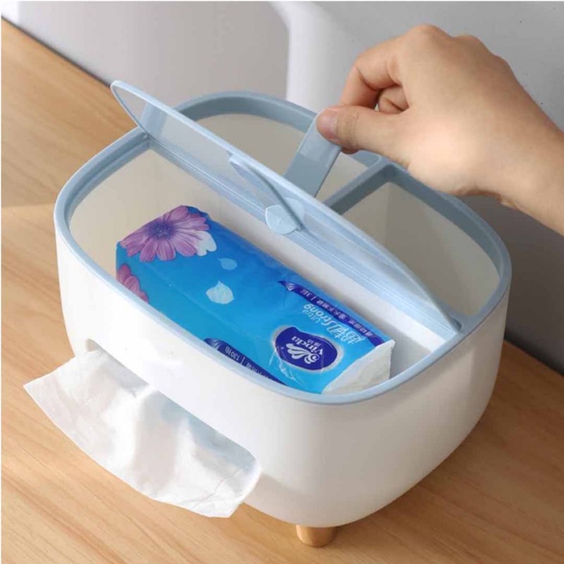 Ecoco Tissue Box Napkin Holder Multifunction