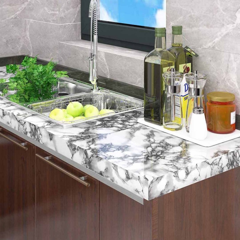 White Granite Marble Wallpaper Pack Of 30
