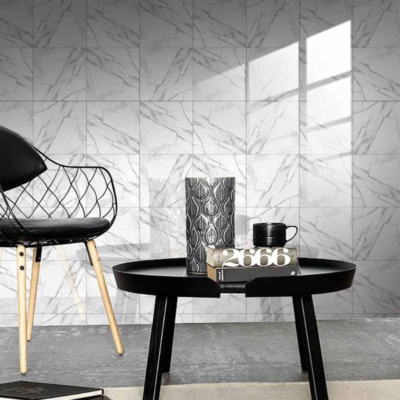 Marble Paper Decorative Tile Stickers Pack Of 10