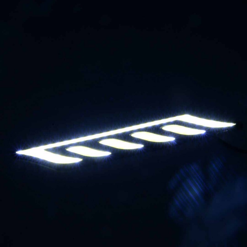 Car DRL Daytime Running Light Fog Driving Turn Signal
