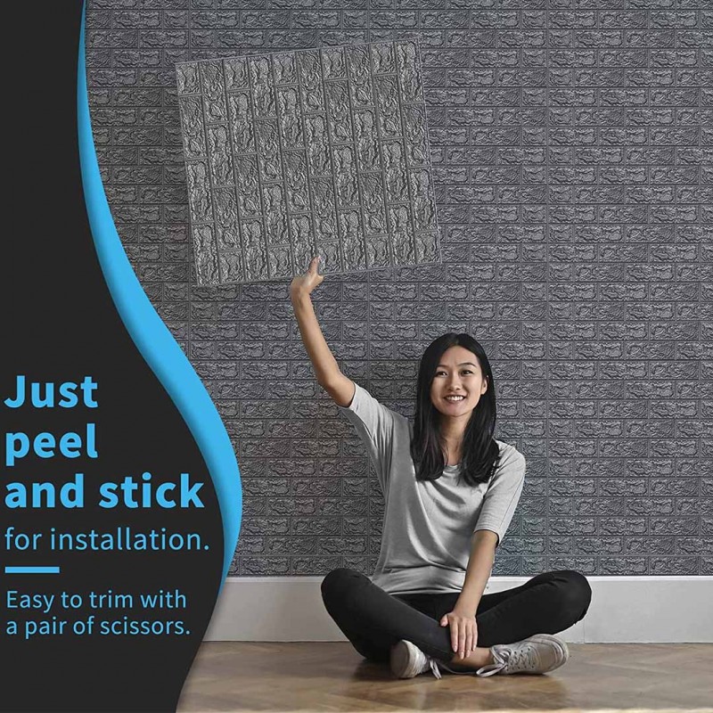 3D Wall Tile Set for Interior Wall Decor Pack Of 30 