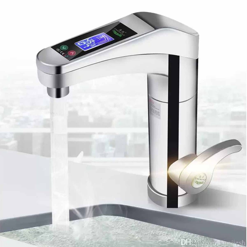 Instant Hot Water Tap With Top Digital Display
