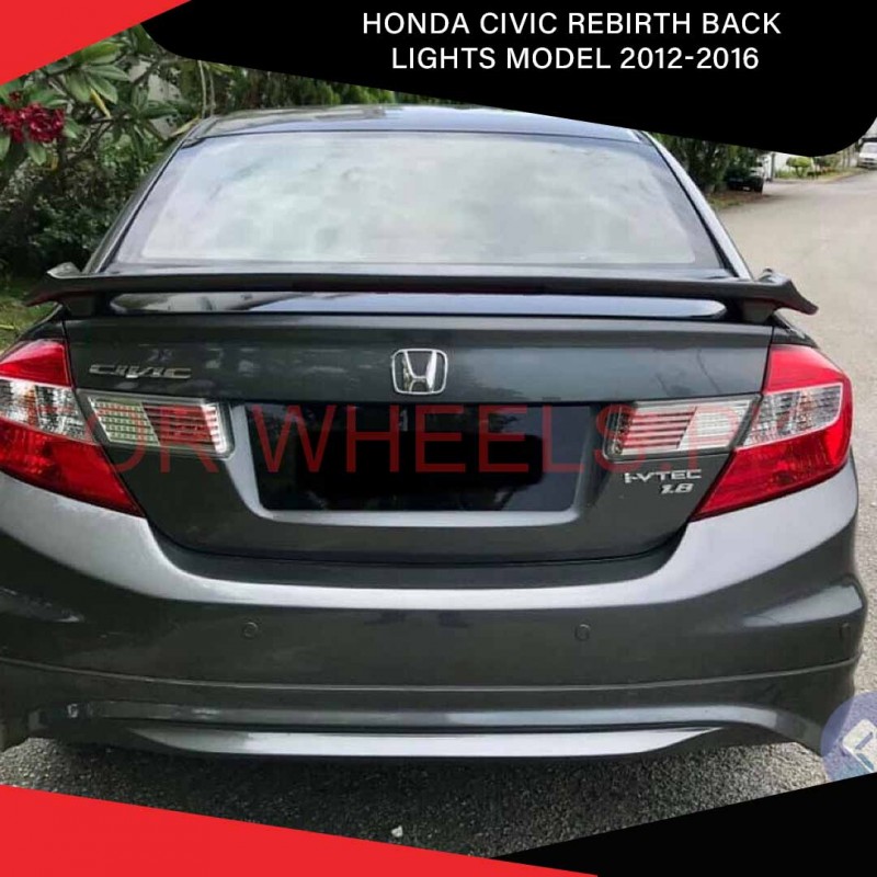 Honda Civic Rebirth Back Lights Model 2012-2016
