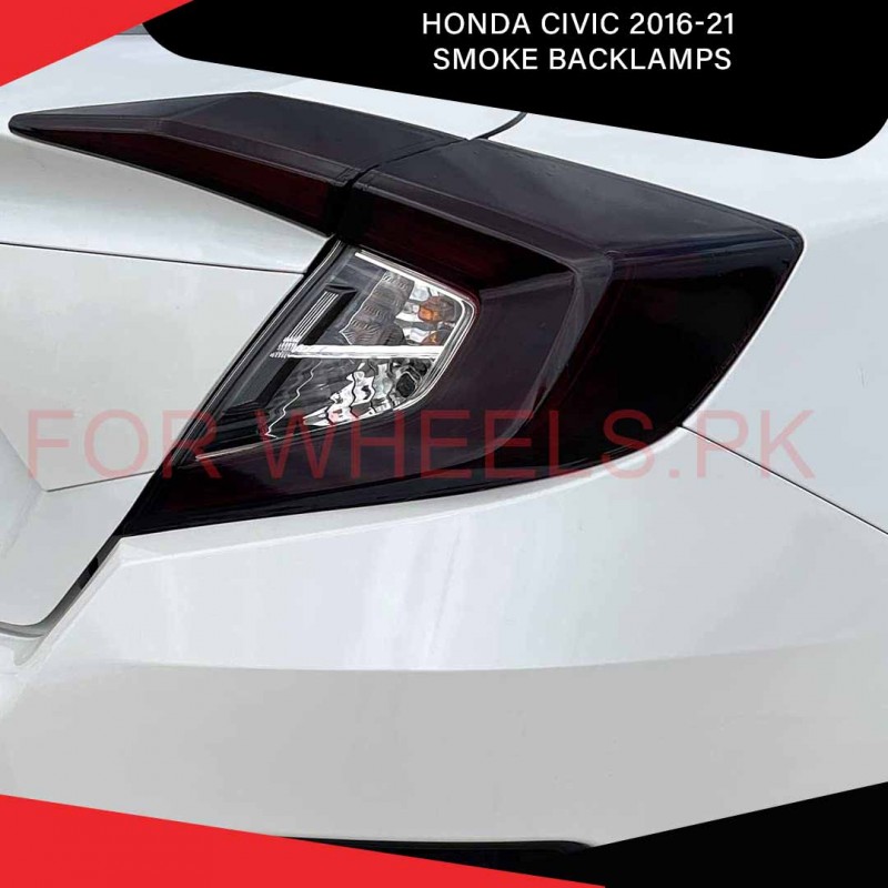 Honda Civic 2016-21 Smoke Backlamps