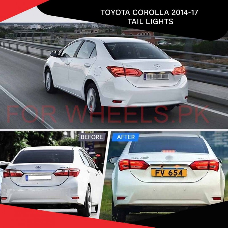 Toyota Corolla 2014-17 Tail Lights