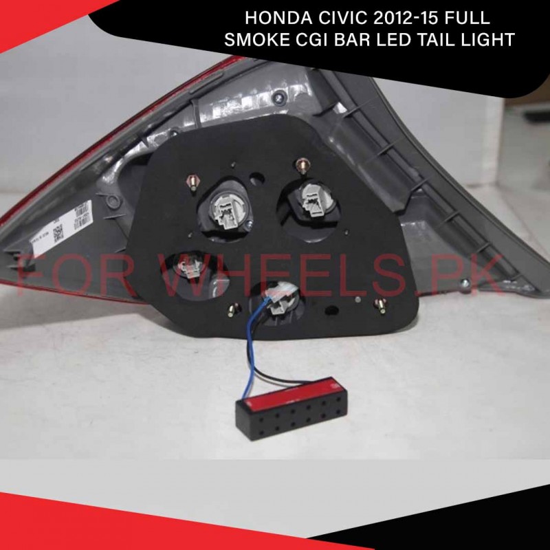 Honda Civic 2012-15 Full Smoke Cgi Bar Led Tail Light