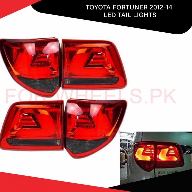 Toyota Fortuner 2012-14 Led Tail Lights