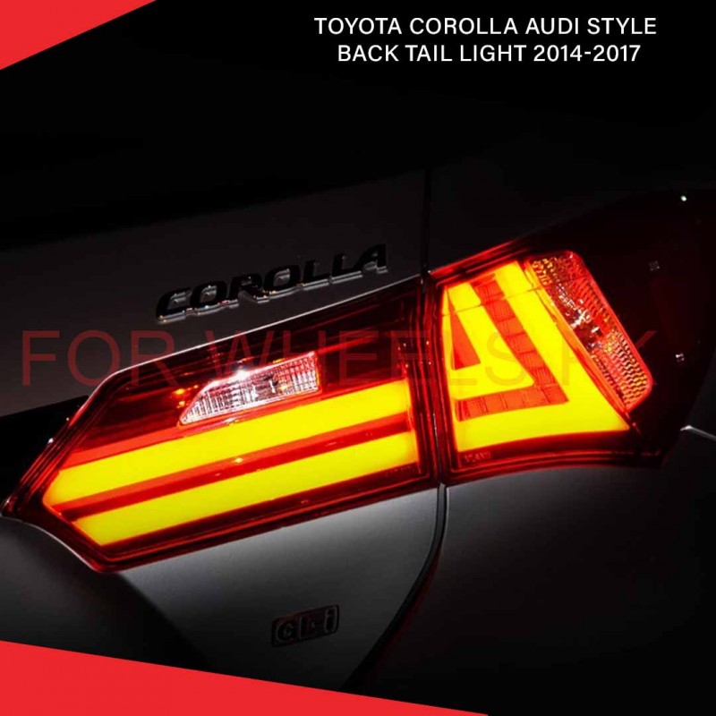 Toyota Fortuner Nx 200 Style Rear Running Tail Lamp 2016-2019