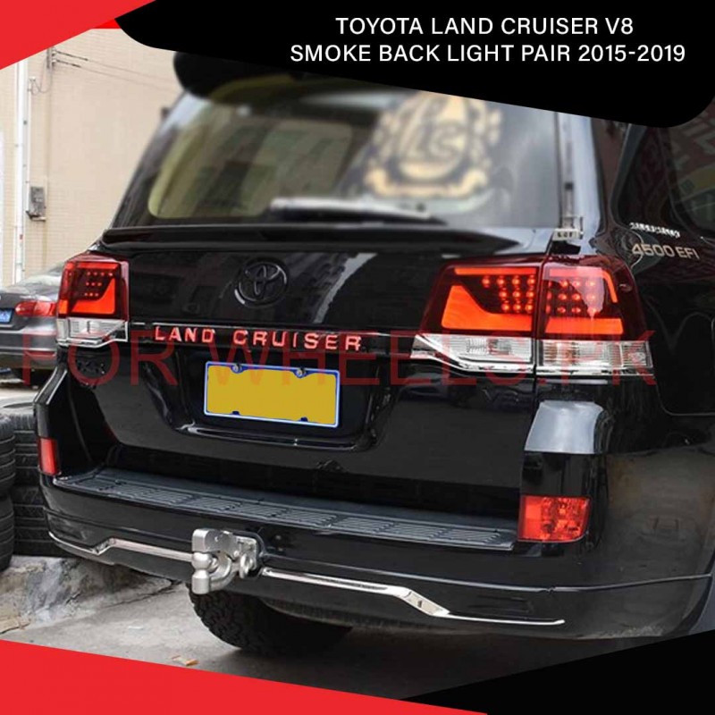Toyota Land Cruiser V8 Smoke Back Light Pair 2015-2019