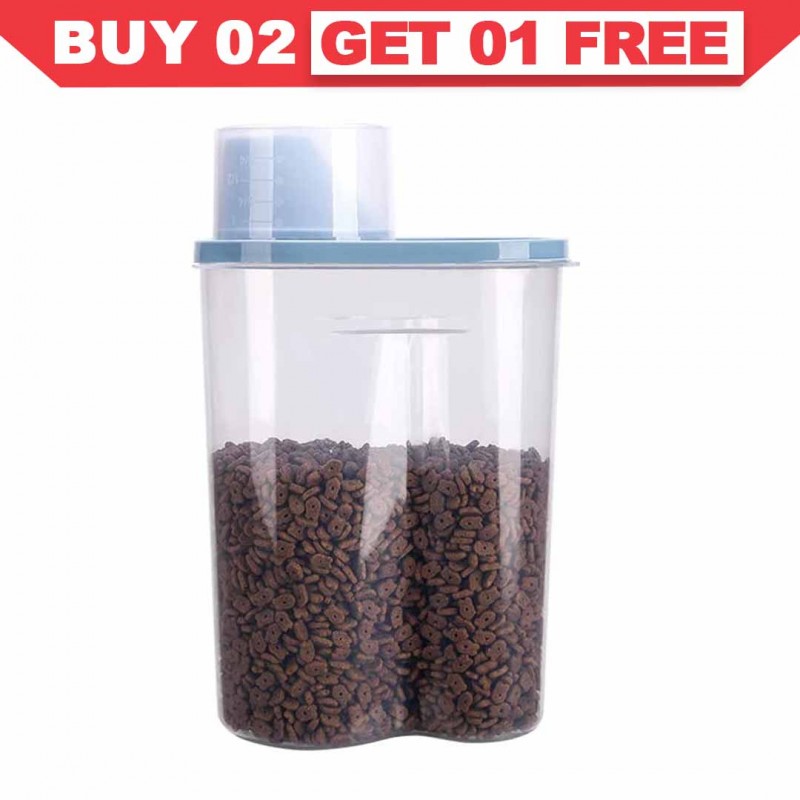 Bins Cereal Containers Dispenser Holder With Graduated Cap Buy 02 And Get 01 Free