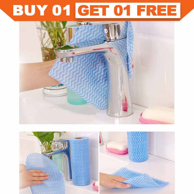 Disposable Cleaning Towels Buy 01 And Get 01 Free