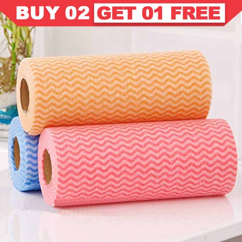 Disposable Cleaning Towels Buy 02 And Get 01 Free